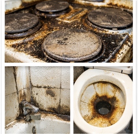 Heavy cleaning example